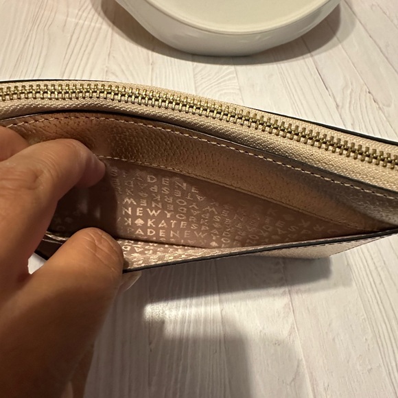 Kate Spade Gold Morgan Wallet - Picture 3 of 5